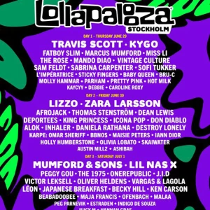 Lollapalooza biljett torsdagen - Lollapalooza biljett för torsdagen.