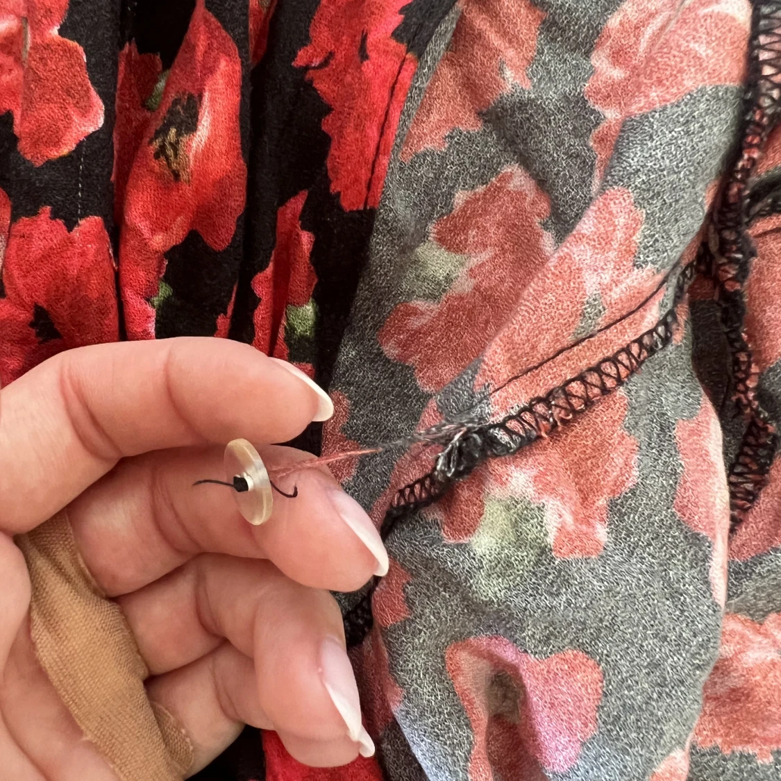 Blommig Klänning  - 91