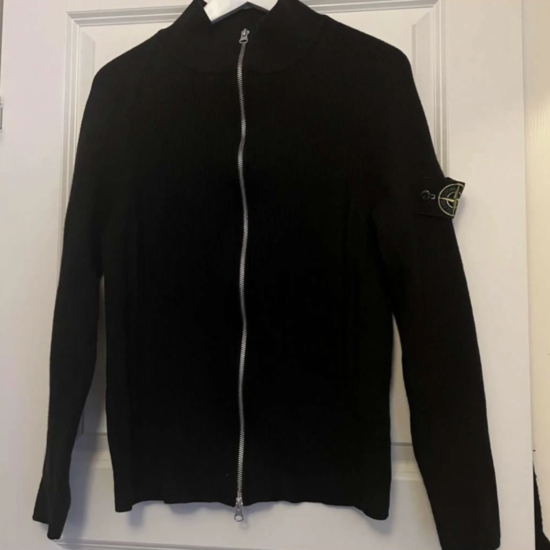 Stone island zip hoodie
