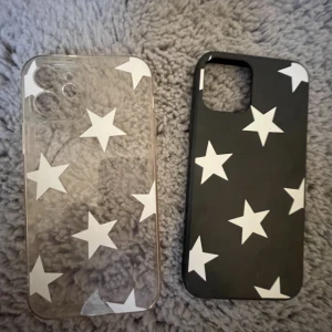 Mobilskal - Två st mobilskal med stjärnor på från shein🤩mobilskal till iPhone 12, då jag ska sälja min mobil säljer jag mobilskal. Mobilskal från shein 20kr st ungefär säljer båda för 10kr😅
