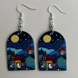 Drömmiga örhängen  - Nickelfria krokar 💙 Kan hämtas i Hornstull 