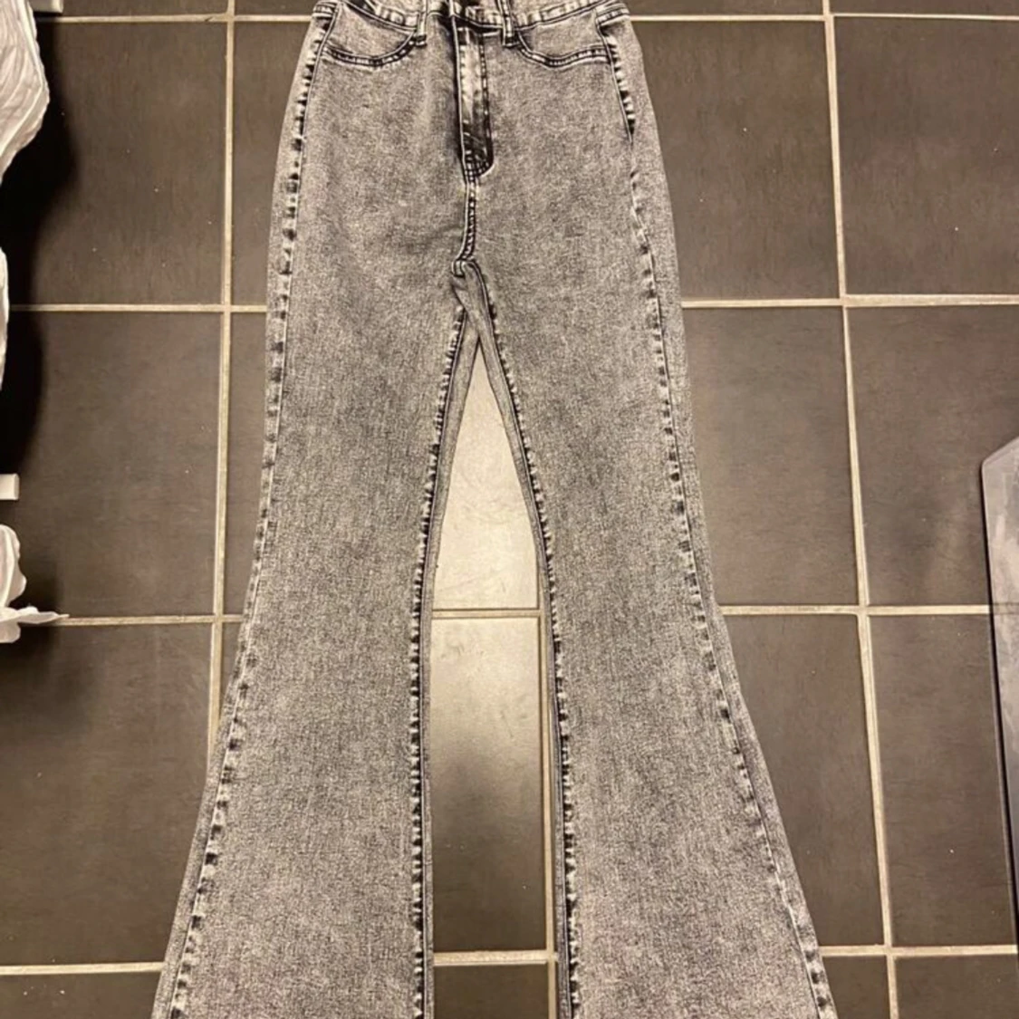 Gråa jeans - 90