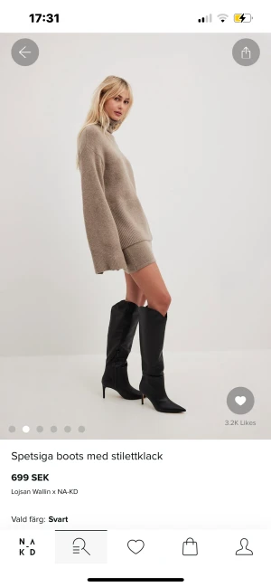 klackar  - klackar från lovisa wallins kollektion med na-kd i storlek 38. Aldrig använda. Nypris 699 kr, mitt pris 500😁