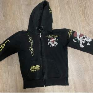 Äkta ed Hardy sip up hoodie