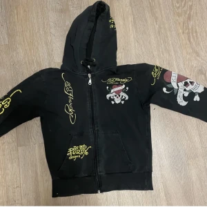 Ed Hardy hoodie - Äkta ed Hardy sip up hoodie