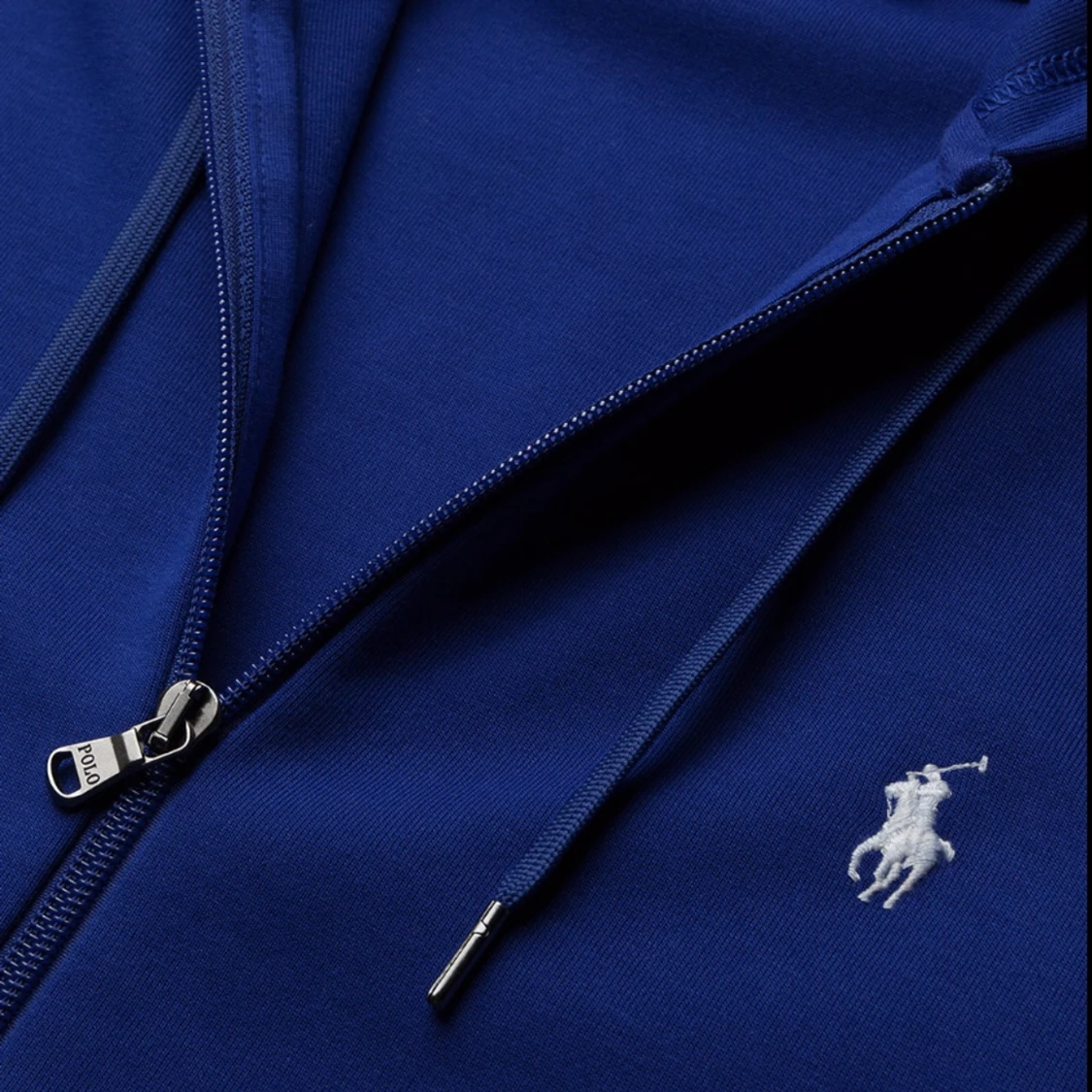 Blå polo tröja - 90