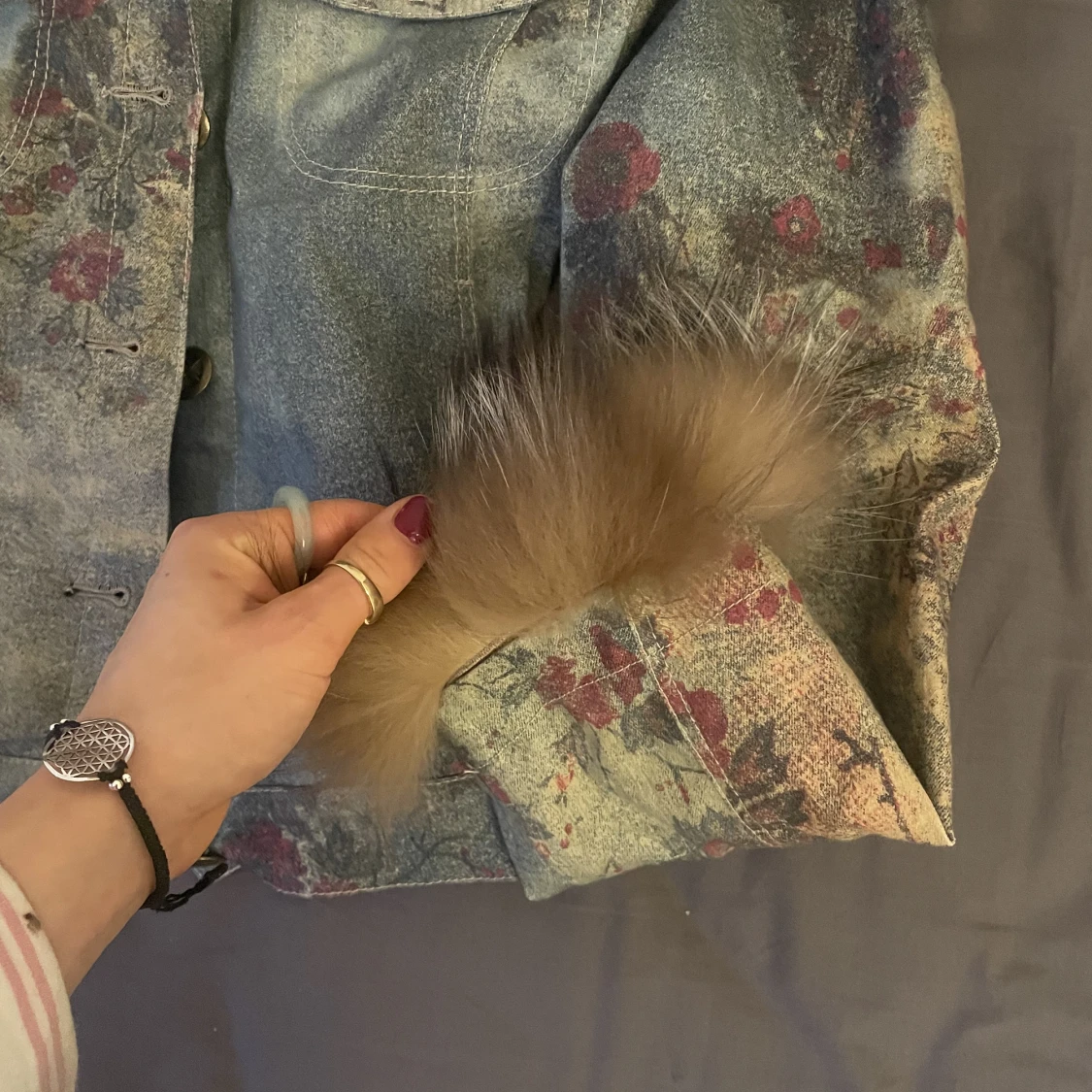 Pälsjeansjacka - 91