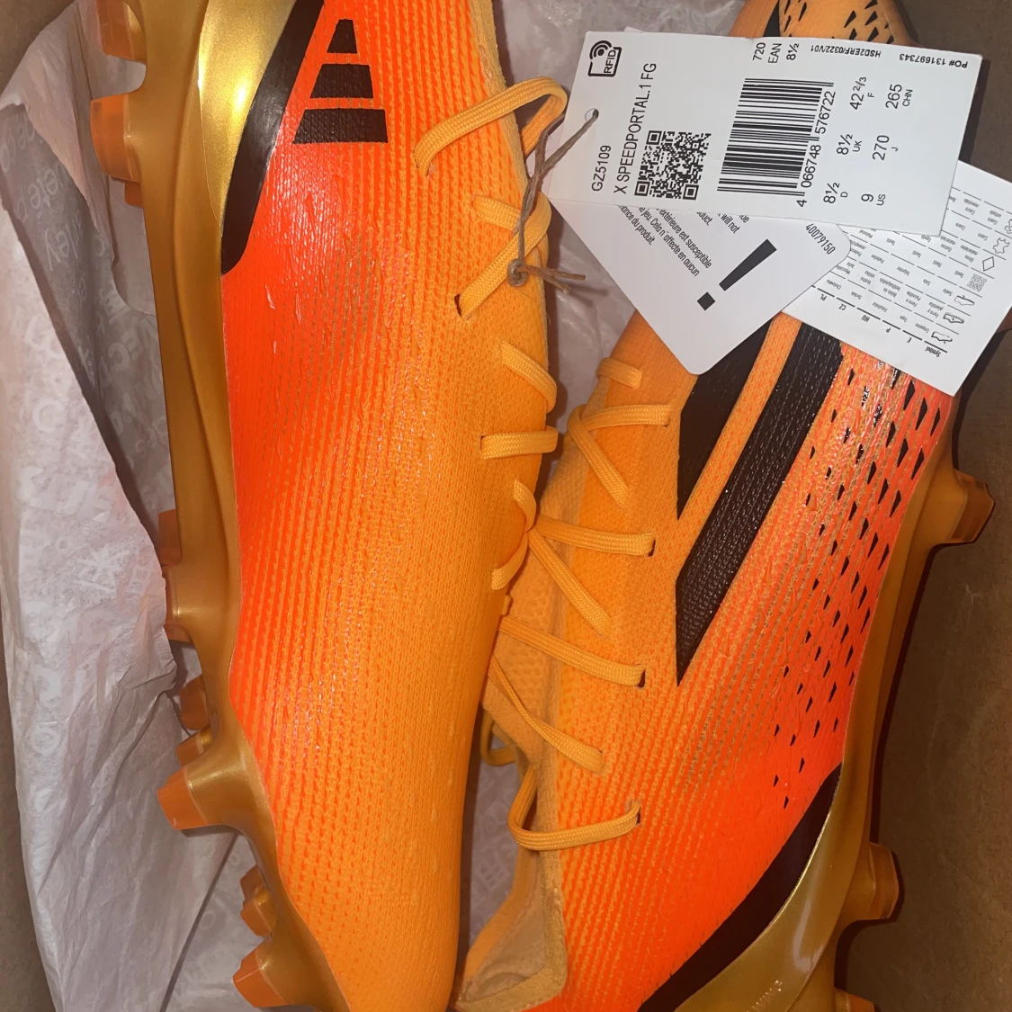 Aldrig använda Adidas X speedportal.1 (nypris 2699). Pris kan diskuteras. - 91