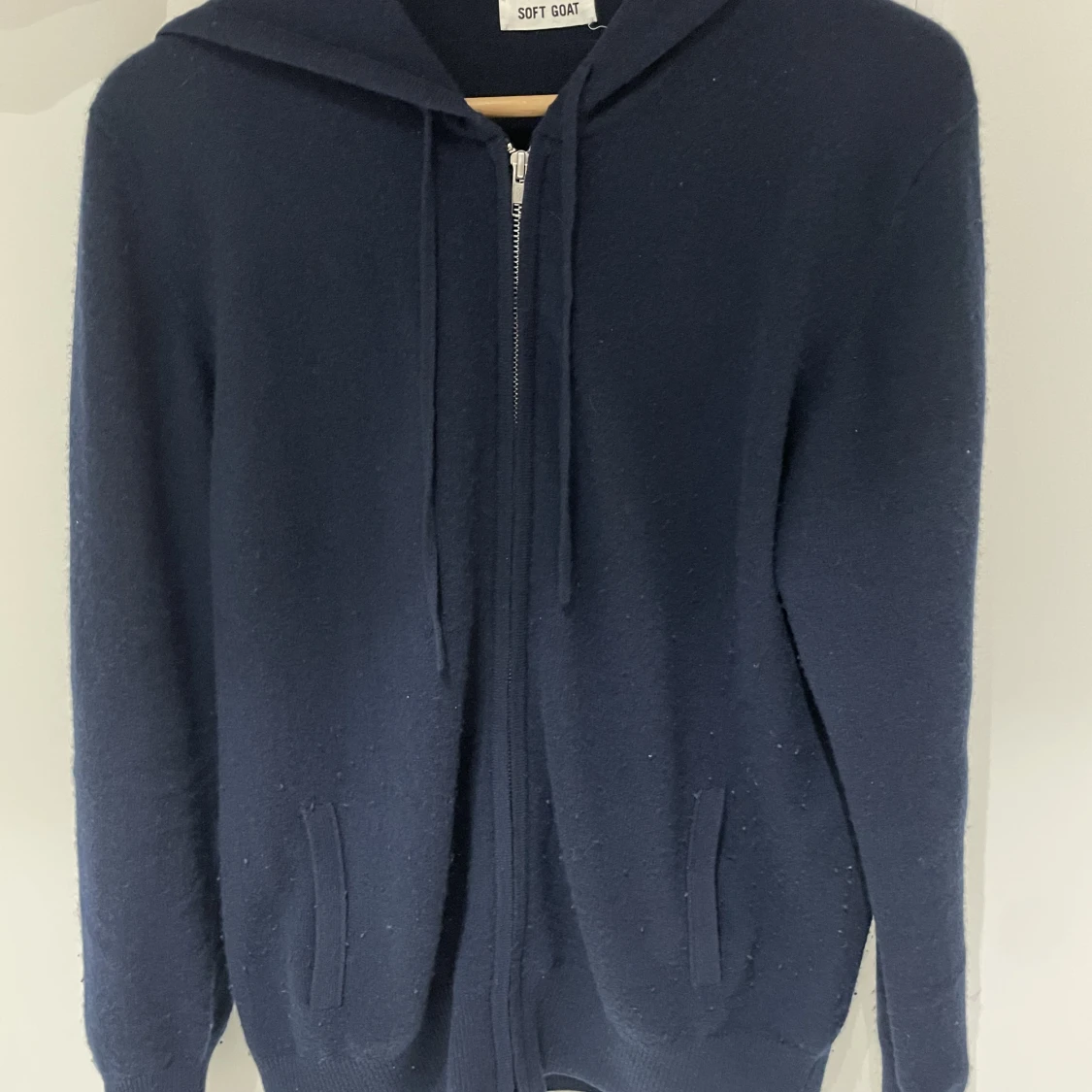 Soft Goat zip hoddie