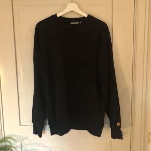 Carhartt Tröja Svart - Svart crewneck från carhartt. Bra skick utan några defekter. Nypris: 1200 kr. Skriv om du har fler frågor!!