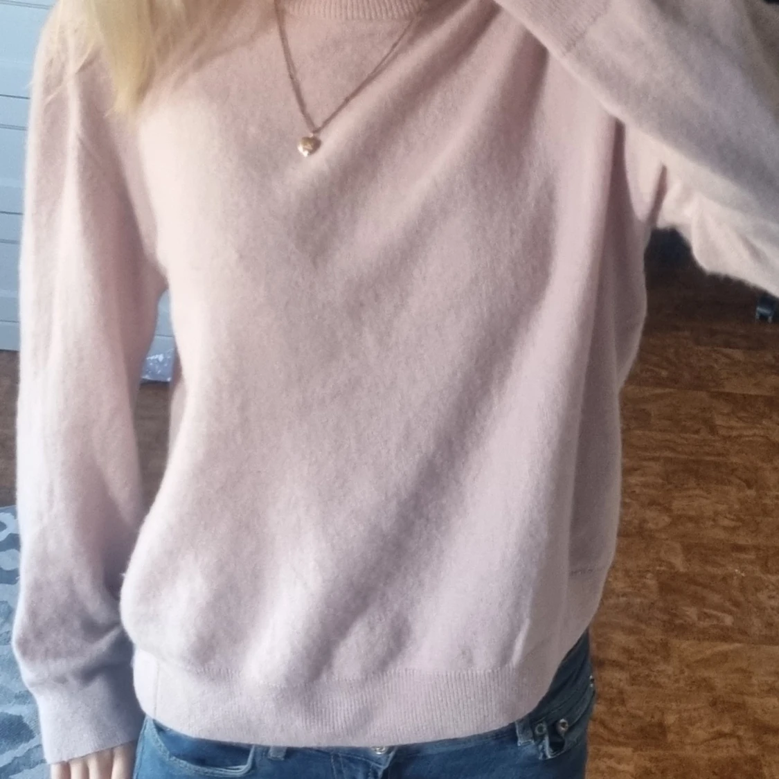 Stickad zara tröja  - 90