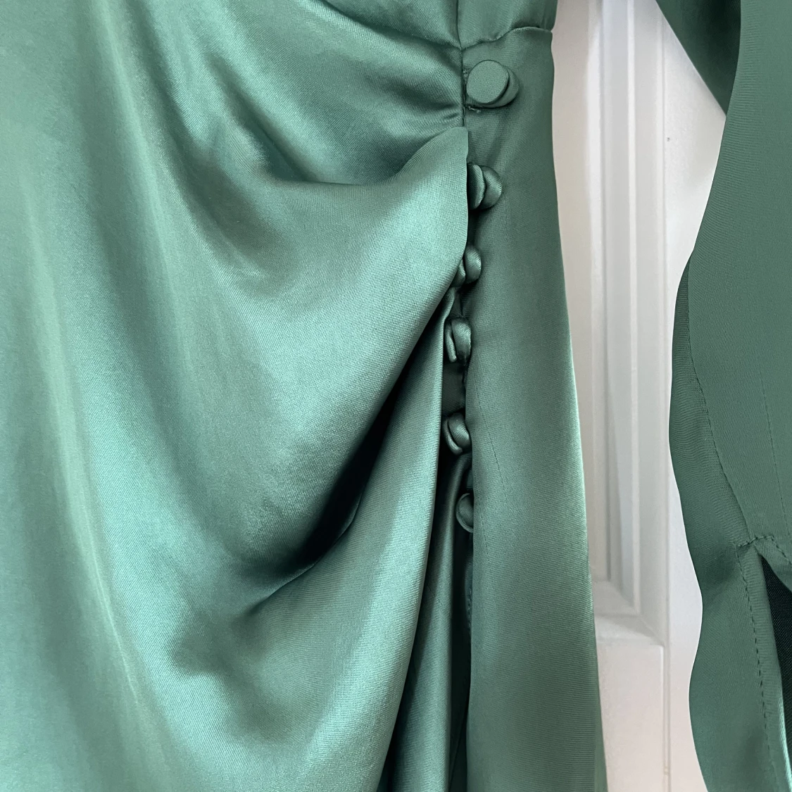 Olivgrön klänning - 91