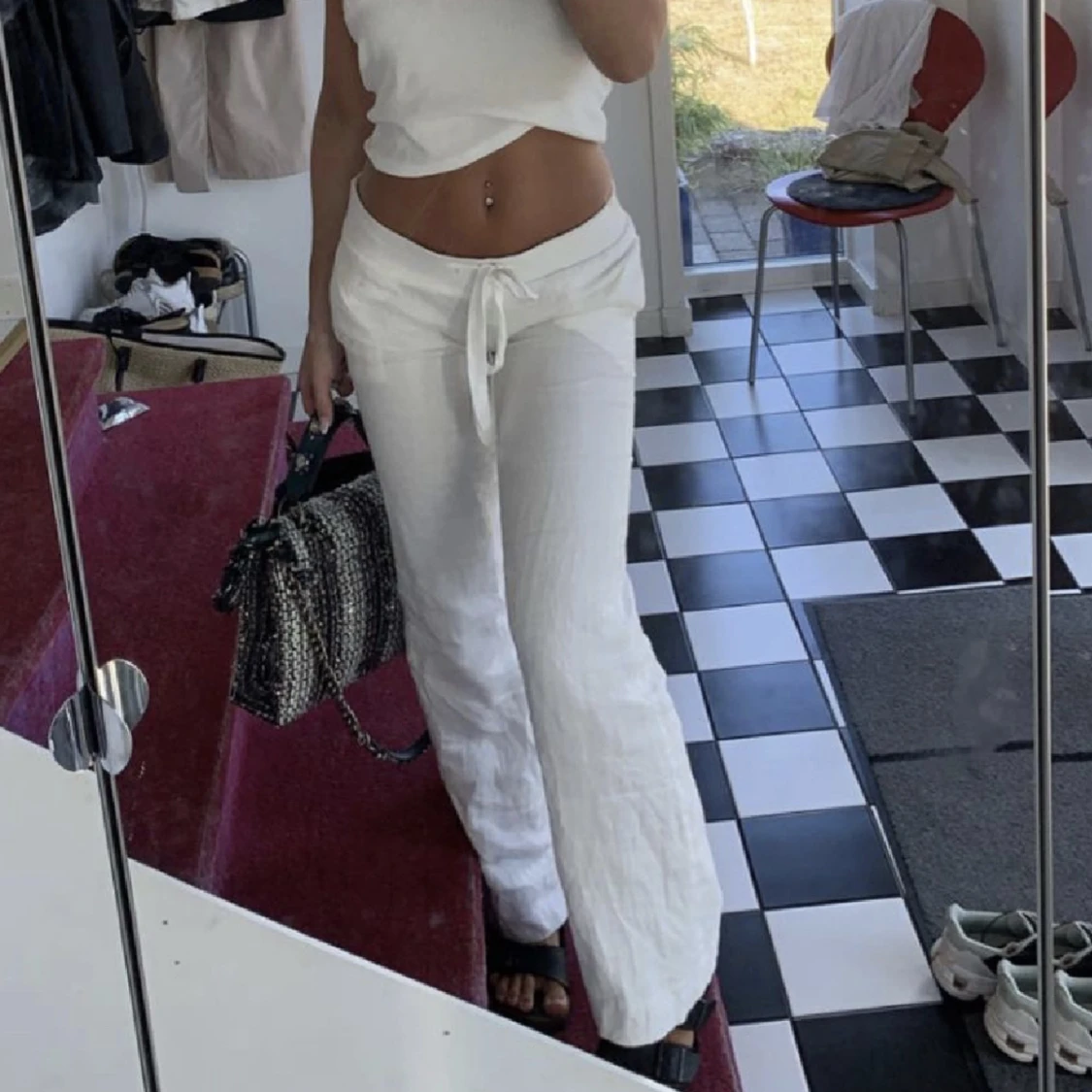 alobha linnebyxor  - 90