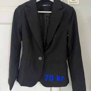 Svart kavaj - Fin svart kavaj storlek s