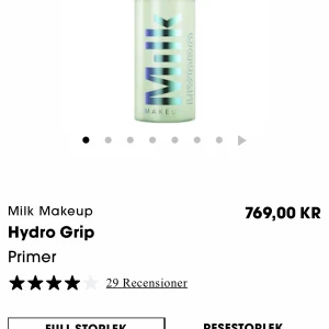 Milk hydro grip - Säljer min milk primer på grund utav att den inte kommer till användning. Har använt den några få gånger ungefär 3. Säljer för ca 400 då nypriset höjts till över 700💗
