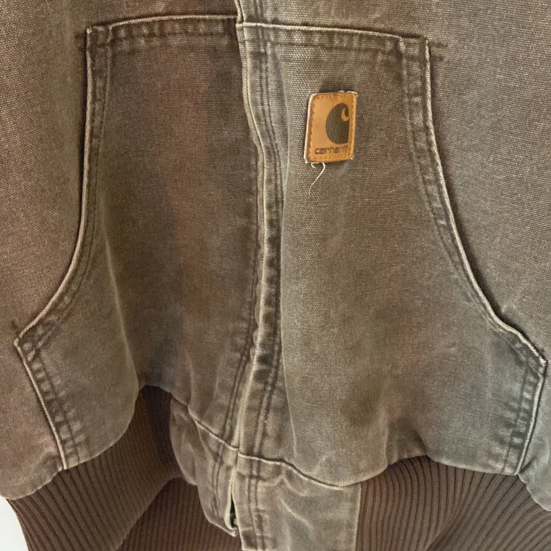 CARHARTT DENIM HOODIE JACKA - 90