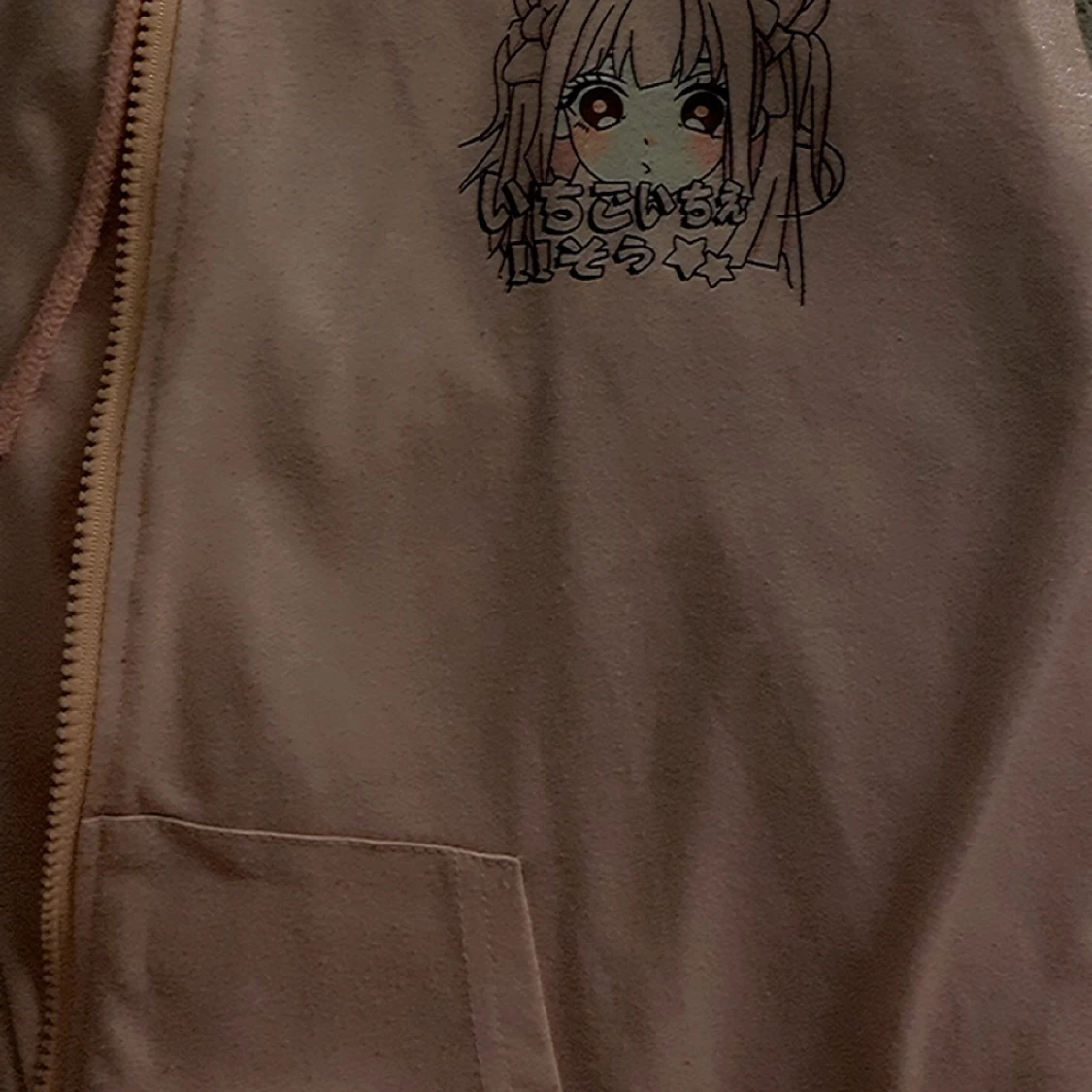 Pink Zip up Hoodie - 91