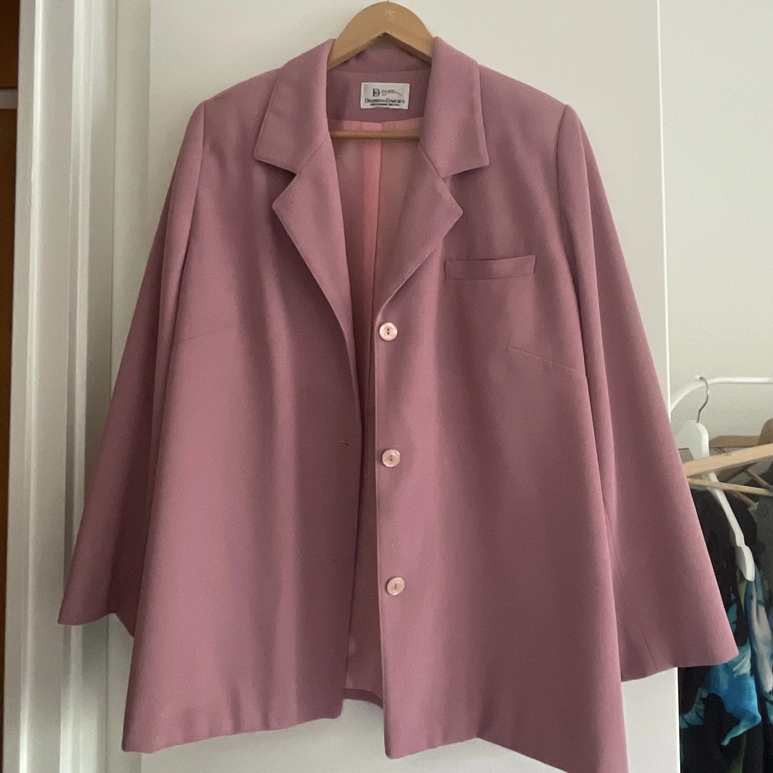 Oversized rosa kavaj  - 91