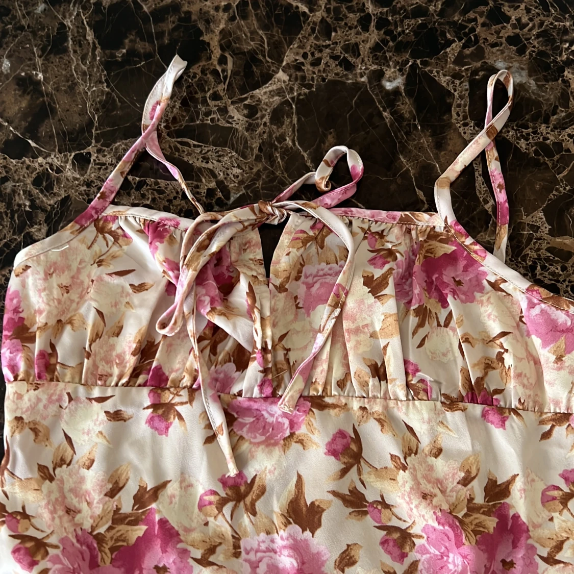 Klänning blommig  - 90