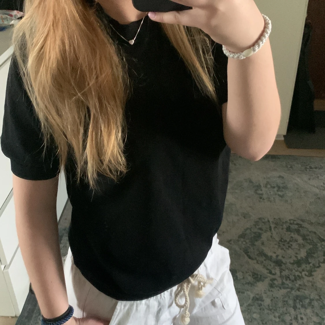 Stickad tshirt  - 90