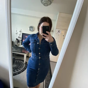 Jeans klänning - Jeansklämming st 36