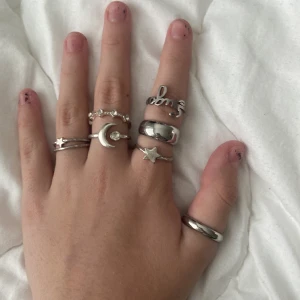 Jätte snygga ringar - De är silver