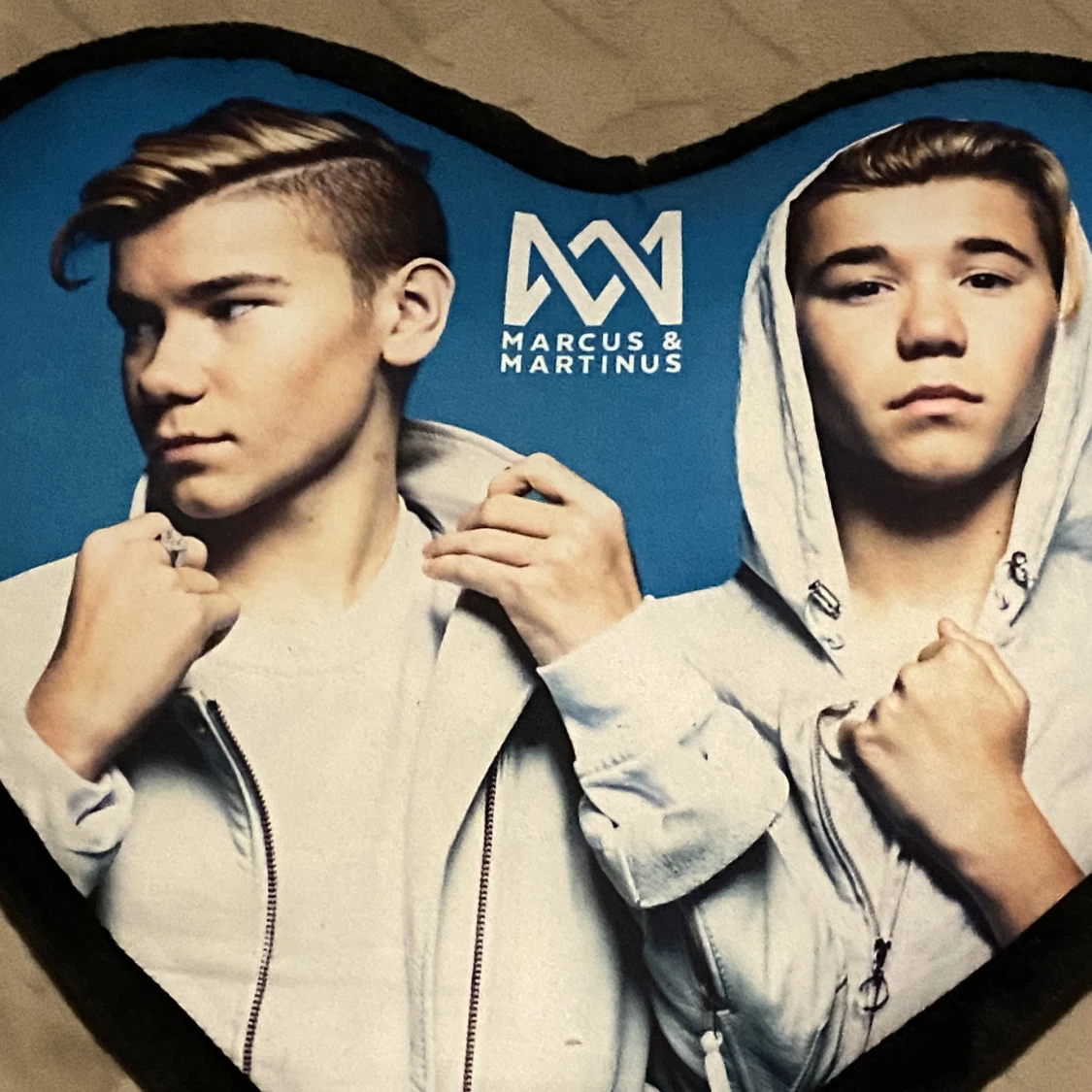 Marcus och Martinus kudde