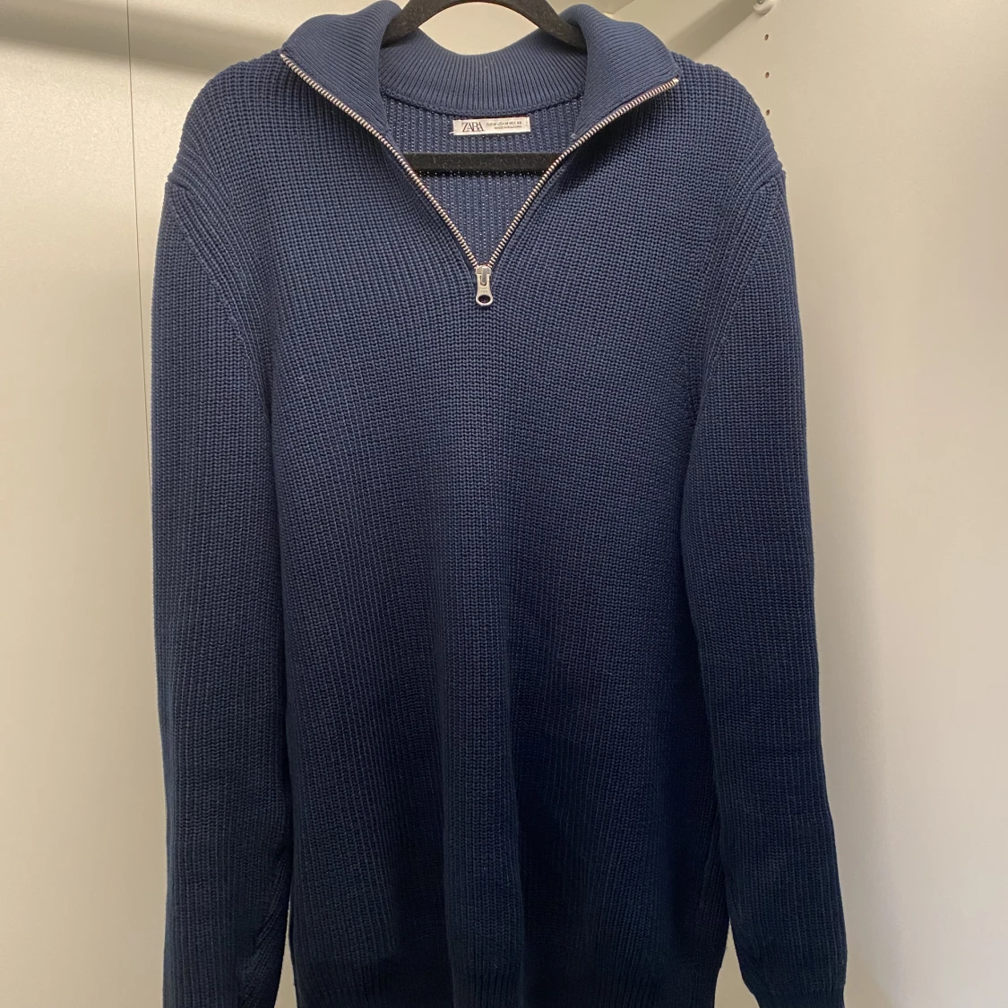 Blå Zara halfzip