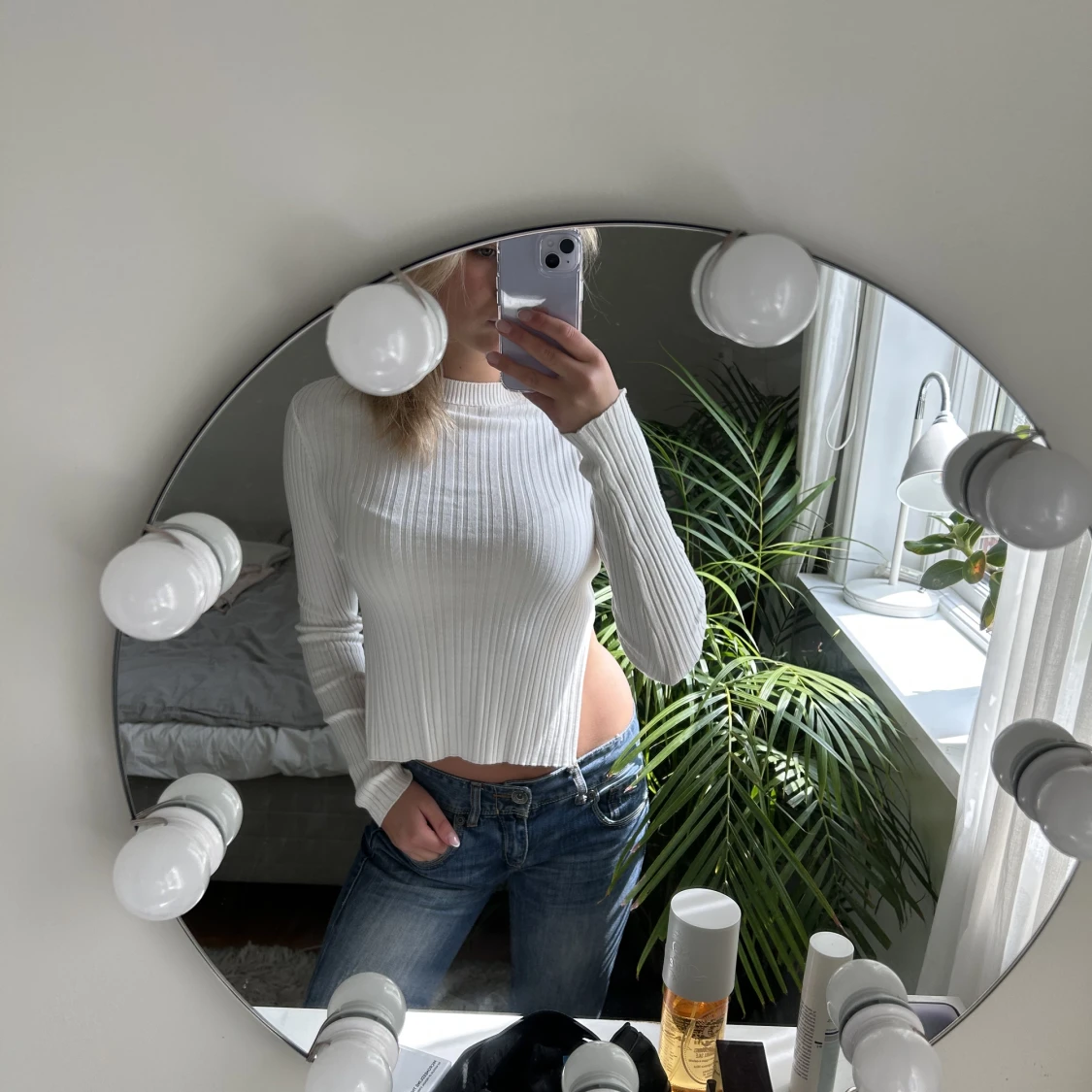 Topp med öppen rygg