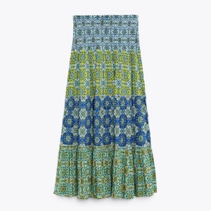 Mönstrad kjol - Storlek xs ifrån zara💕