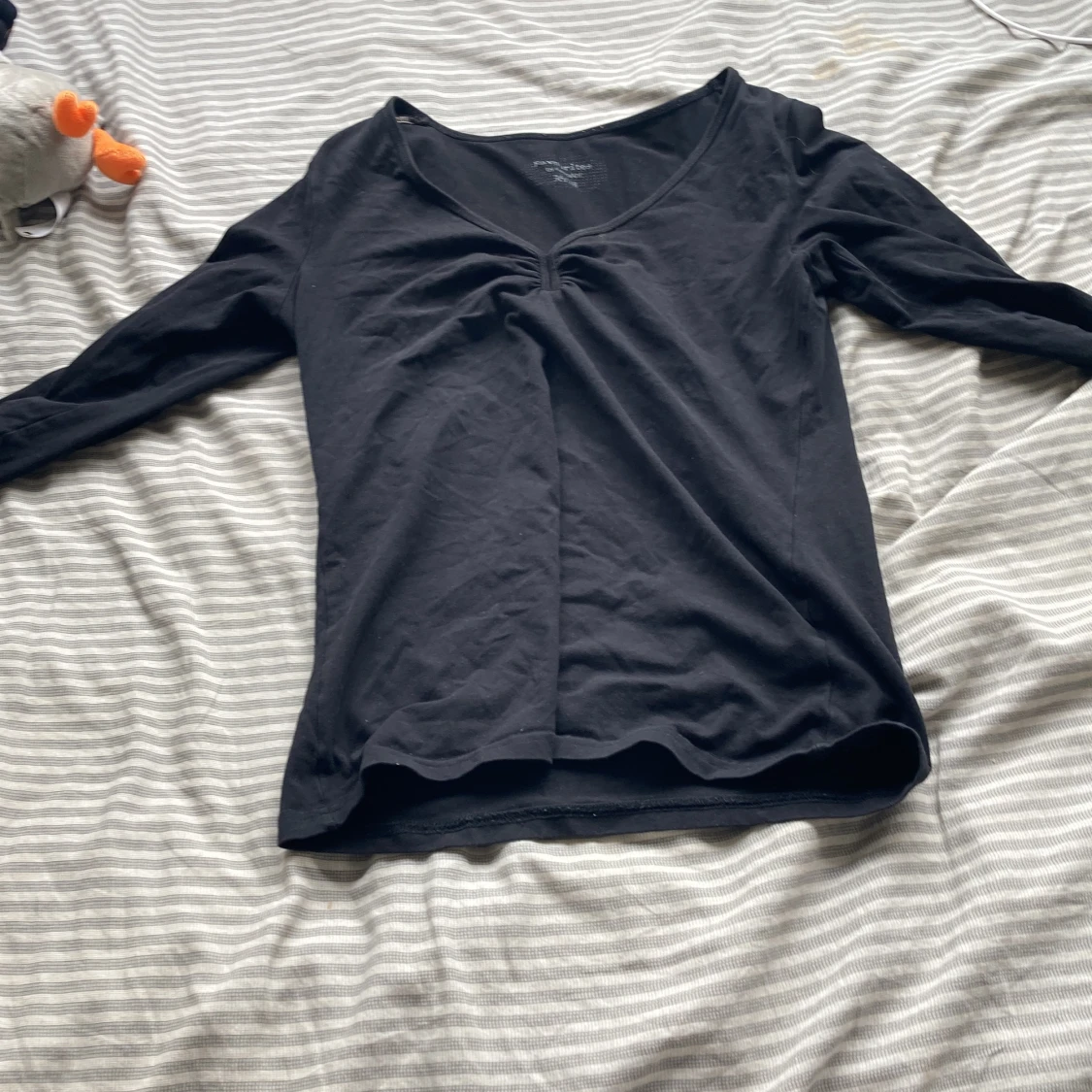 Svart långärmad tröja