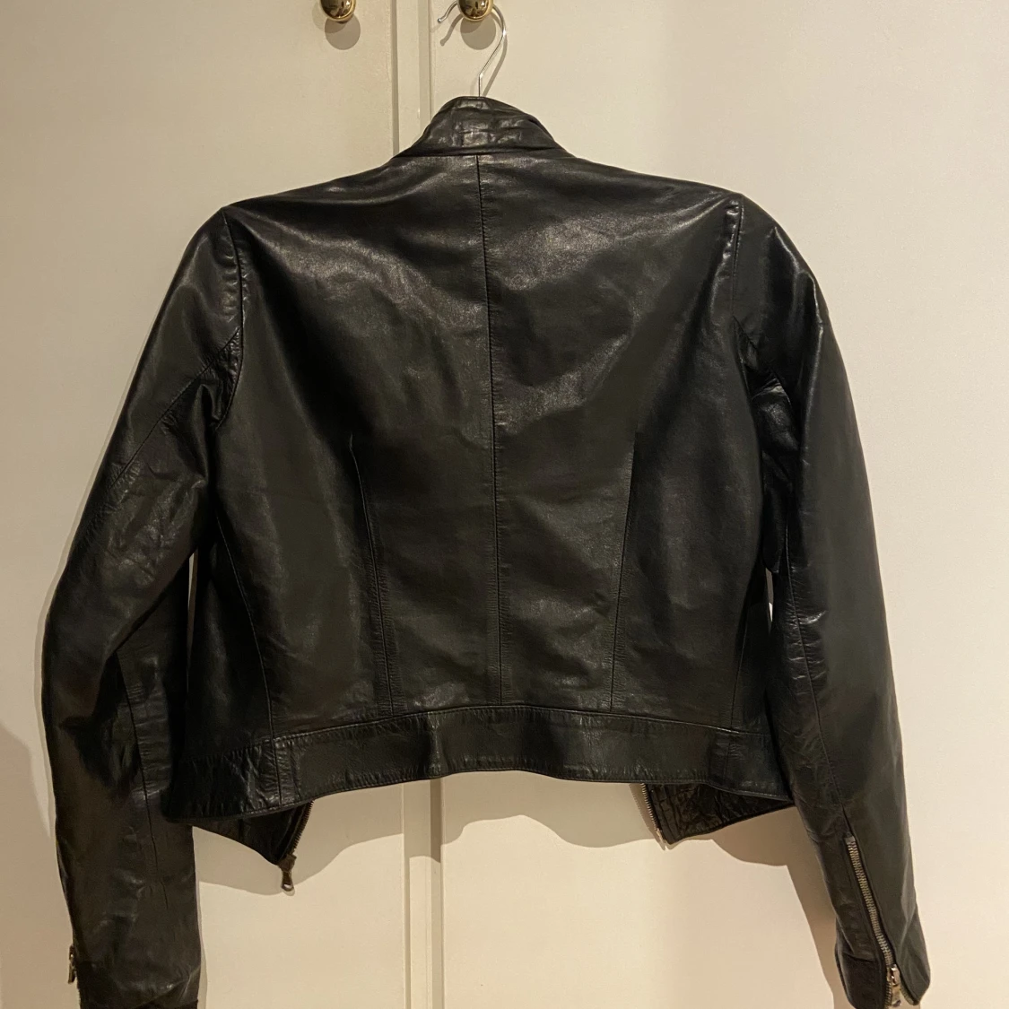 Äkta Vent couvert skinn jacka.  - 91