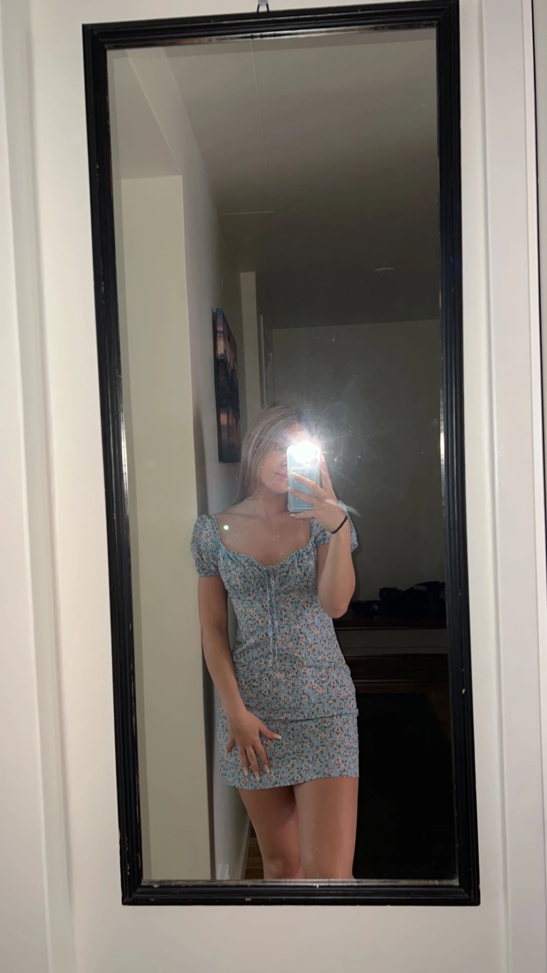 Blå Sommarklänning 