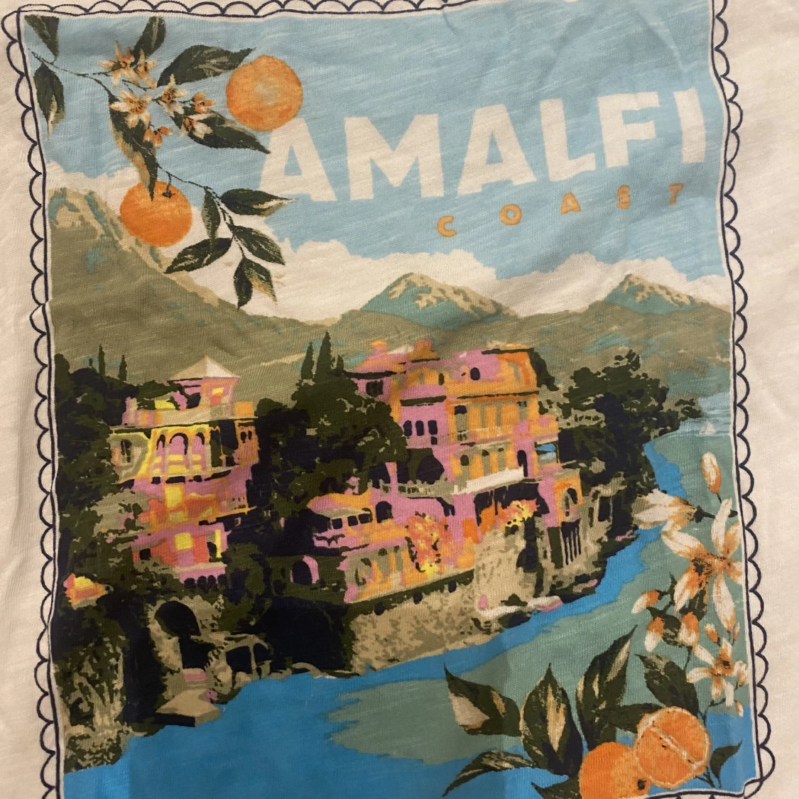 T-shorts med fint tryck - 90