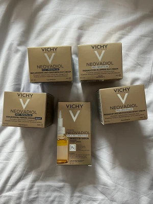 Vichy neovadiol - Vichy produkter helt oanvända och oöppnade. Säljer serumet för 250kr och varje kräm för 200kr. Hela sättet för 1000kr☺️