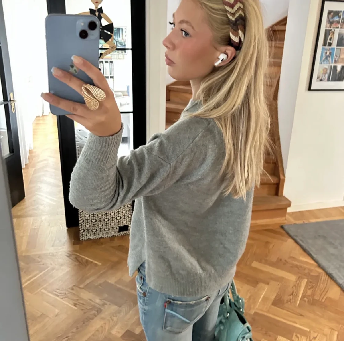 Stickad tröja  - 90