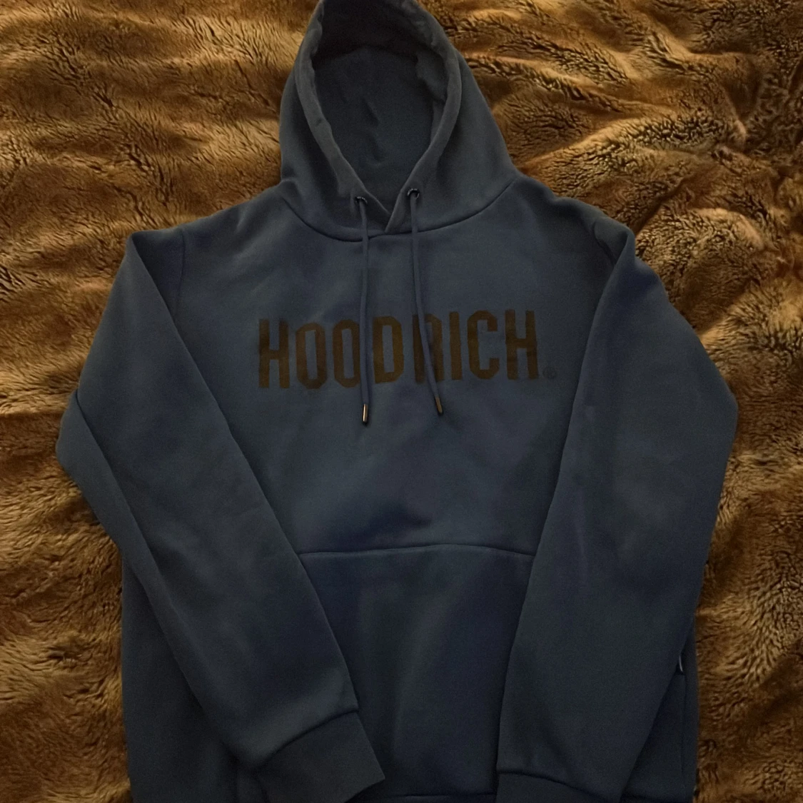 Hoodrich blå hoodie - 90