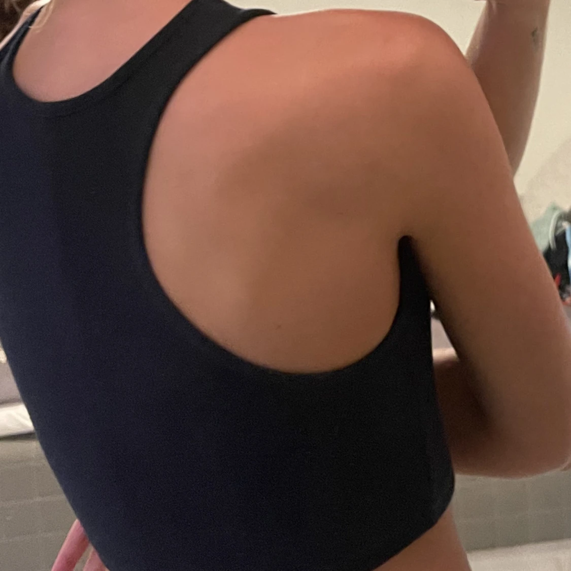 Linne me tryck på framsidan - 91