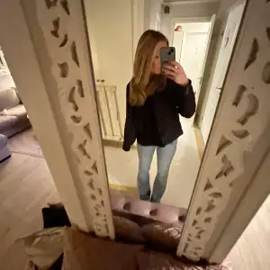 blå lågmidjade jeans💋💋💋