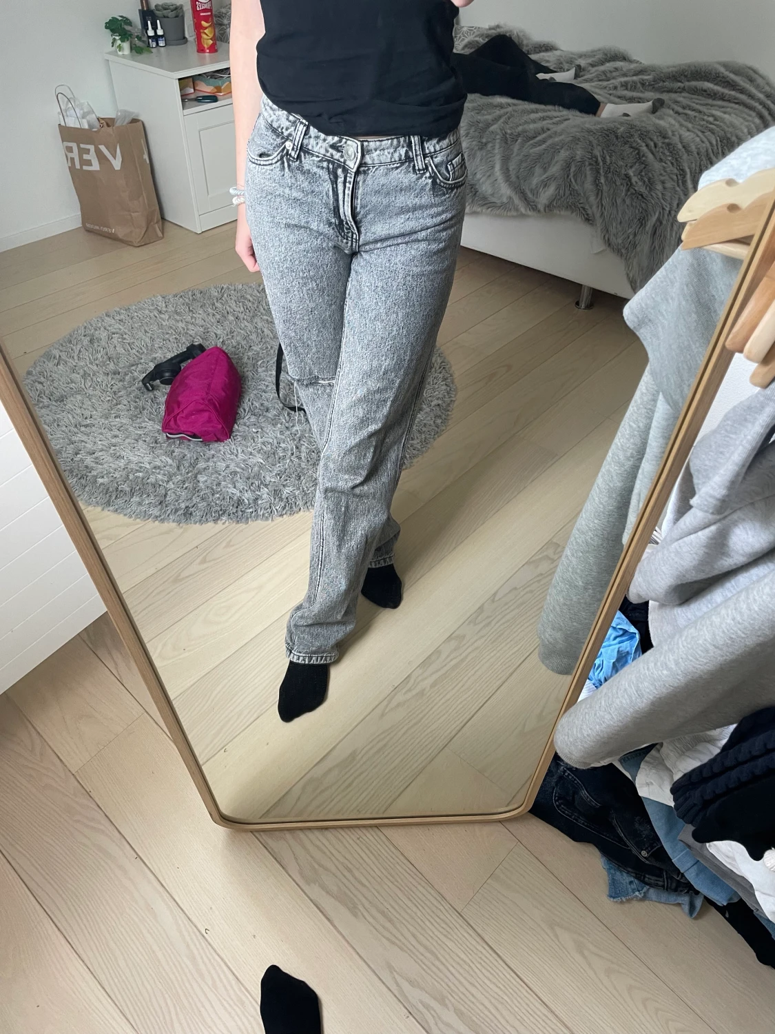 Lågmidjade jeans  - 90