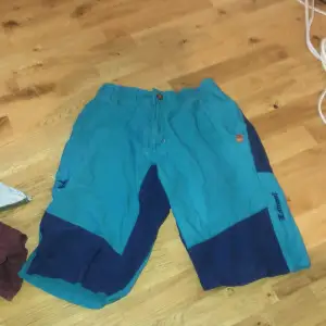 Blue hiking shorts 