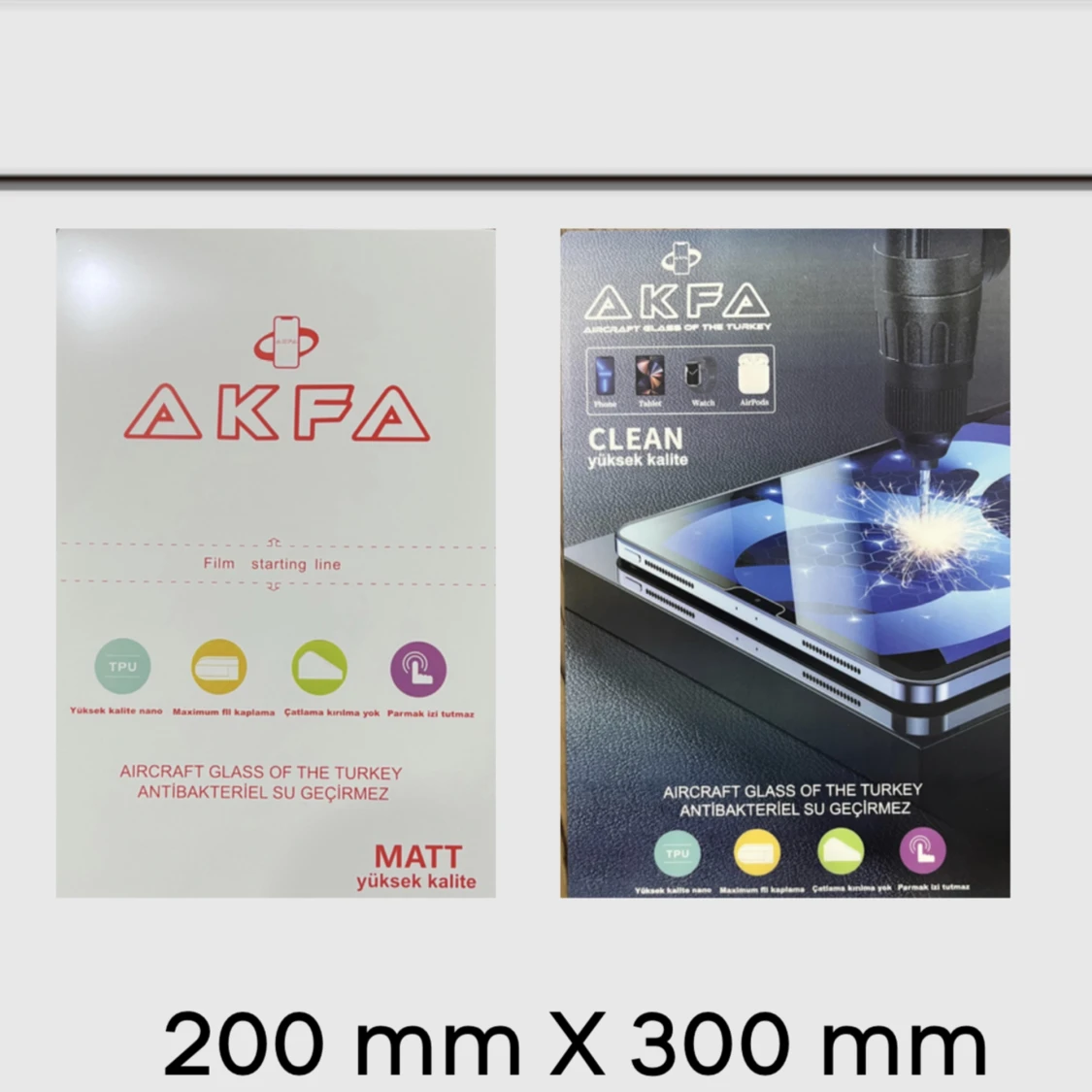 iPad skärmskydd, skyddar mot all sorts tappandes. Mot lekande barn.