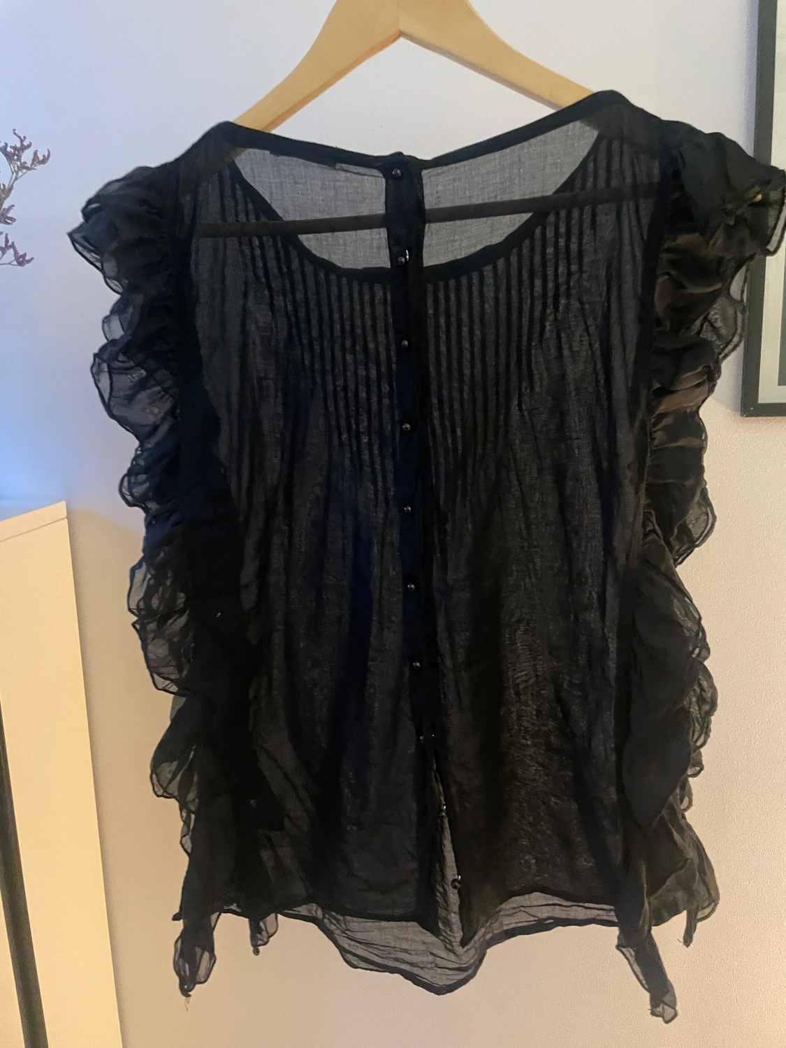 Svart Hunkydory topp - 90