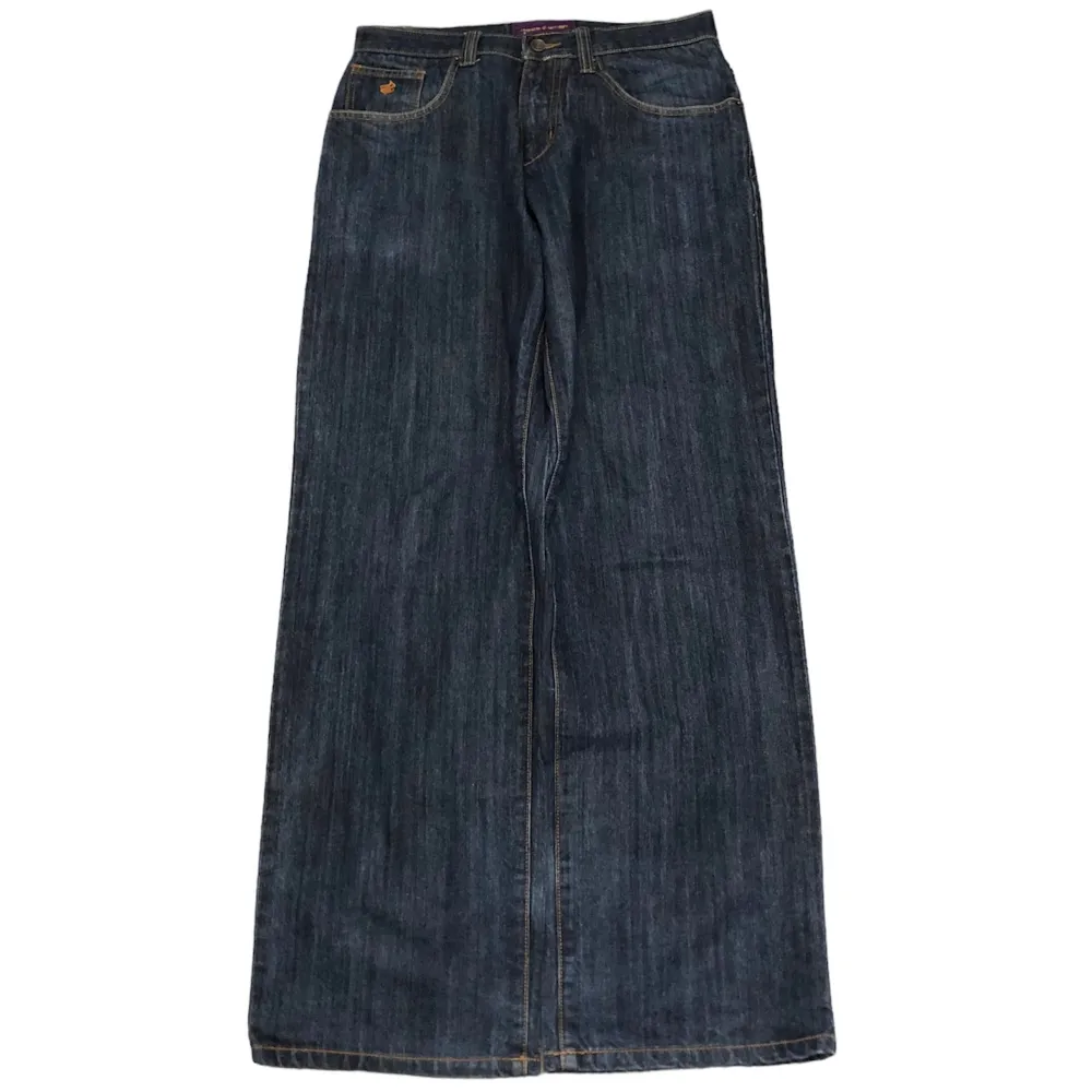 Vintage baggy jeans från 90-tals märket Rocawear. Storlek 30x34, benöppning 24,5cm. Använd gärna köp nu!. Jeans & Byxor.