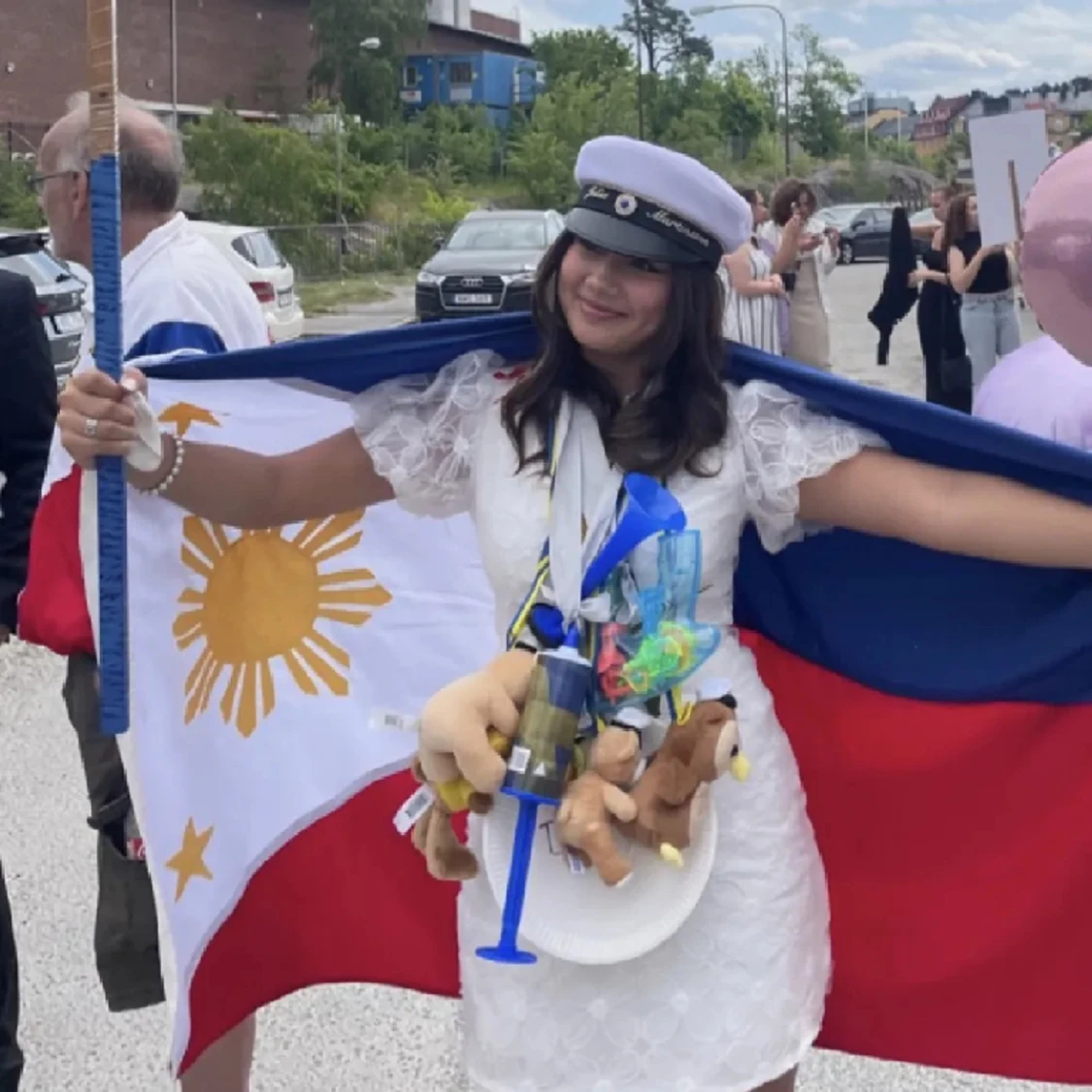 Student klänning - 90