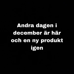 Julkalender - Detta är dag 2 av julkalendern 💕Kolla in min tiktok där det kommer att släppas fler fantastiska produkter under december månad💕