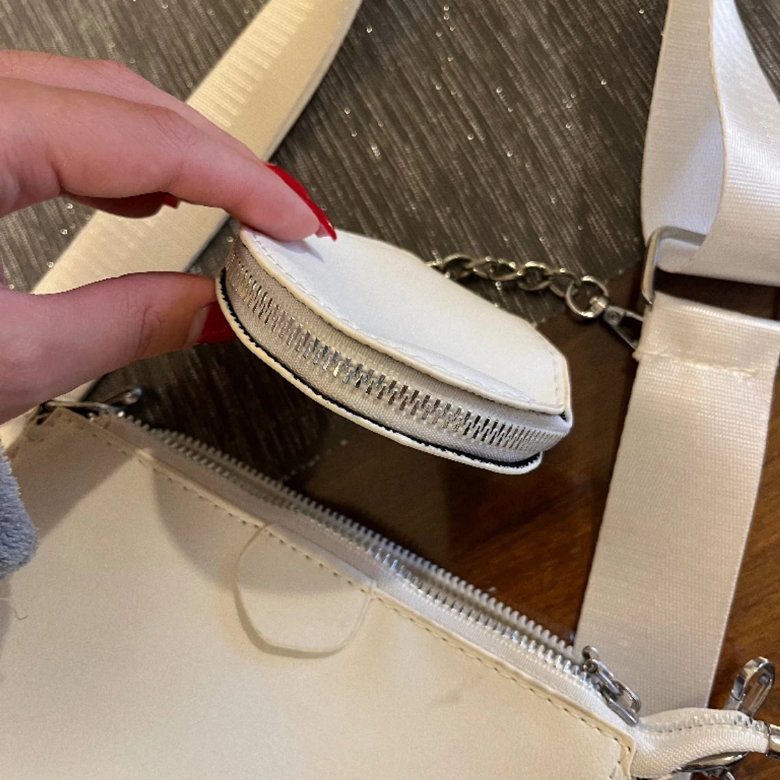 Vit fin väska  - 91