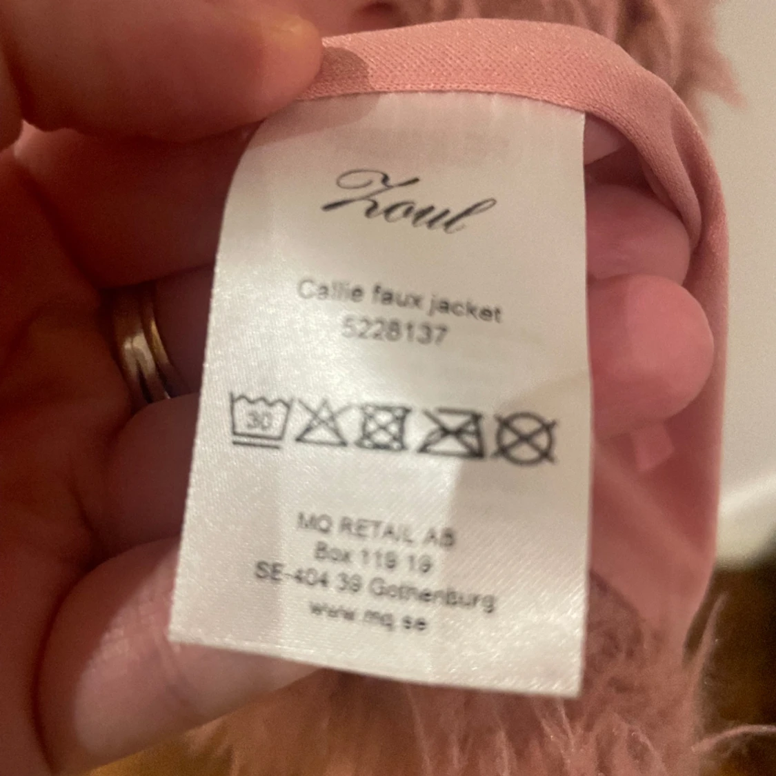 Rosa bolero från Zoul - 91