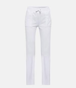 Nya vita juicy couture byxa, använt 3 gånger. Säljer den pga att jag knappt använder de. Priset kan diskuteras. Köparen står för frakt 🤍