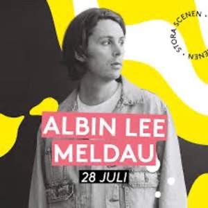 2 biljetter till Albin lee meldaus konsert på Liseberg fredagen den 28 juli 